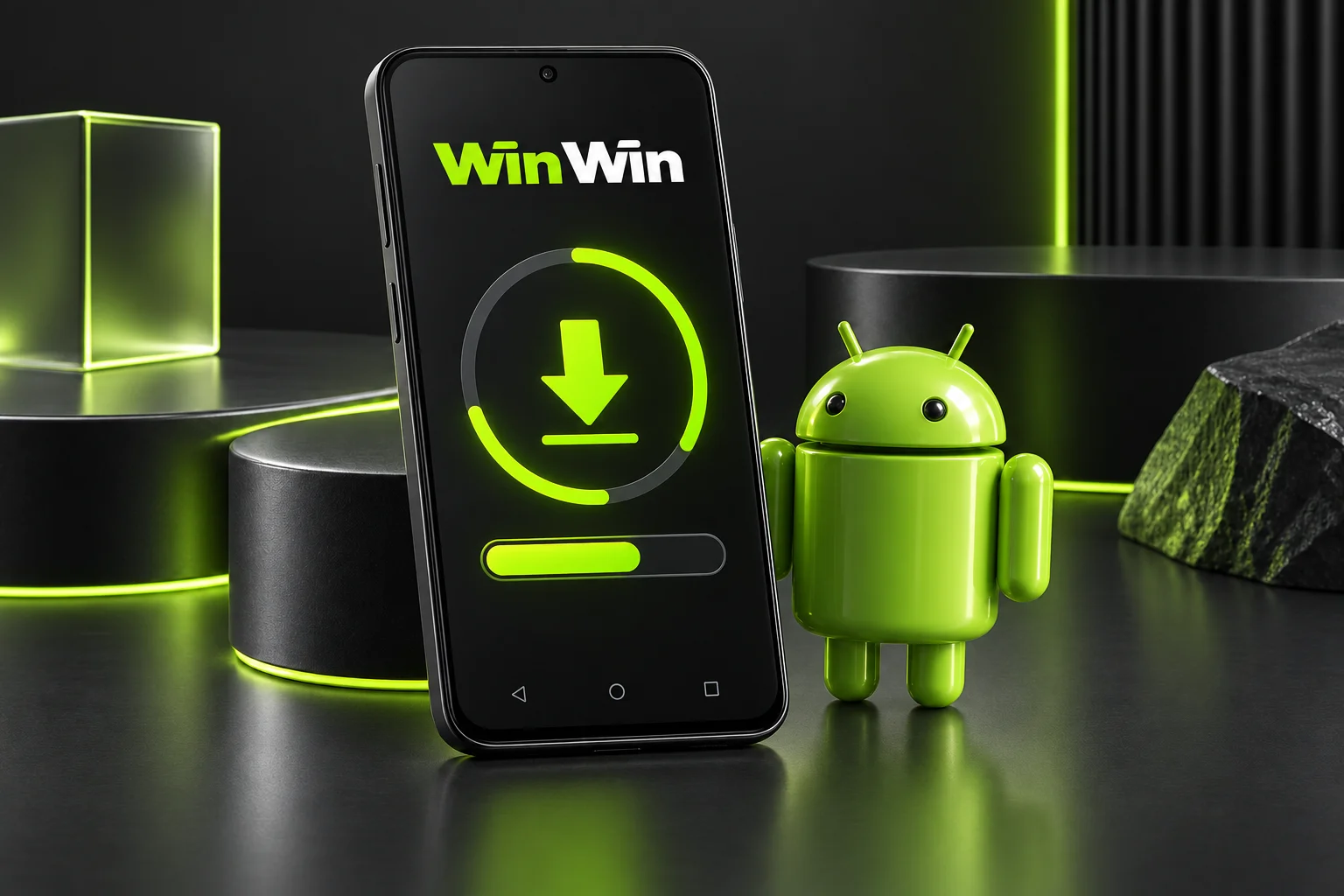 Ouvrez WinWin sur votre téléphone Android · WinWin